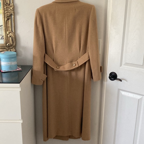 VTG camel hair long coat La Fleurette for Leigh’s dept store excellent cond’n - Picture 6 of 13